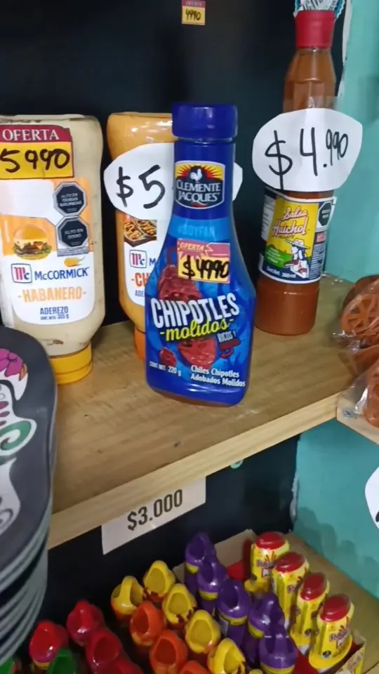 Productos mexicanos a la venta